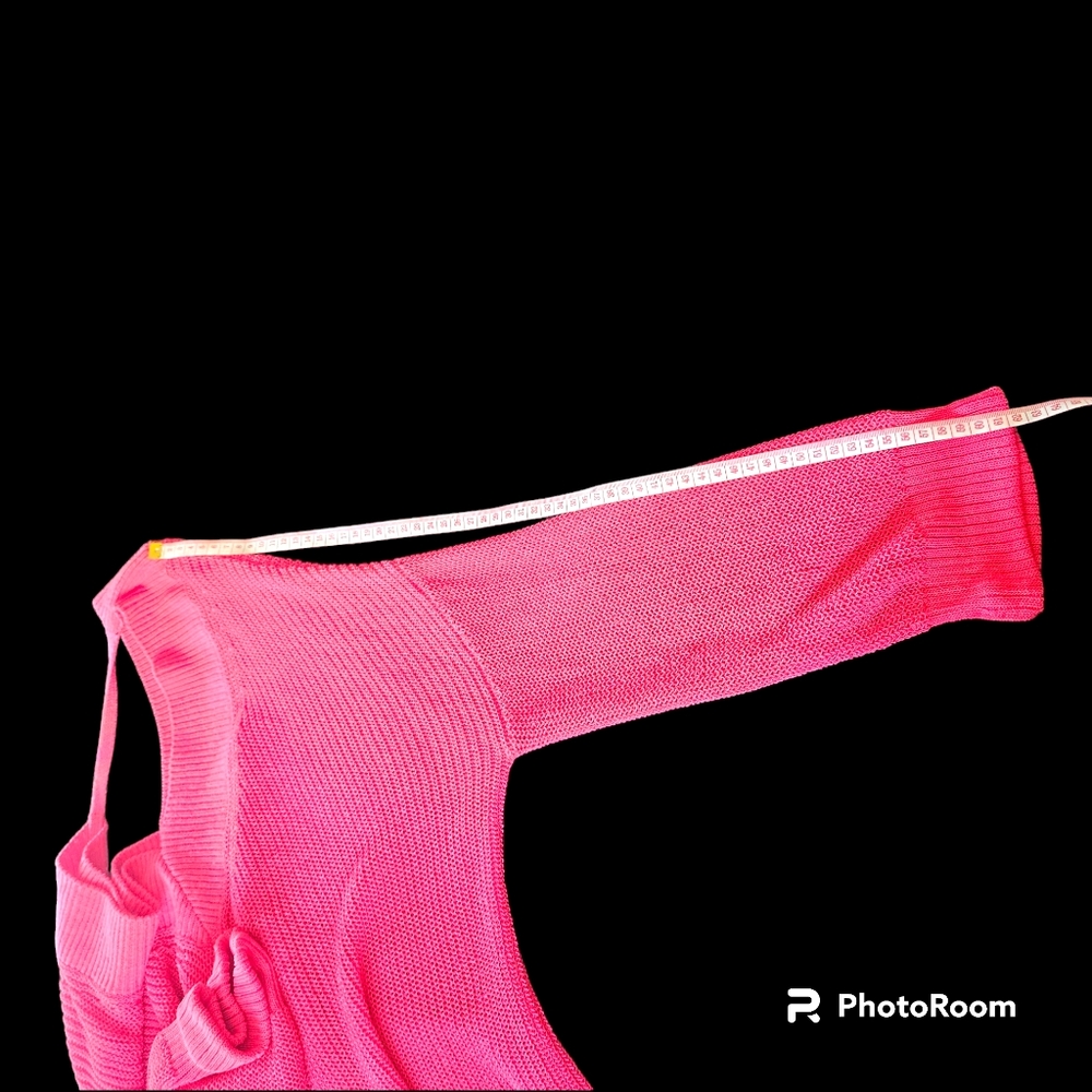 Country Road | V Neck & Back Sweater - Pink - Picture 12 of 12